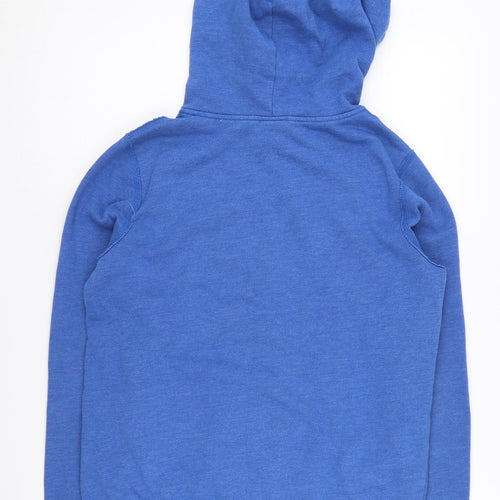 Abercrombie & Fitch Boys Blue XL Pullover Hoodie, Graphic Logo