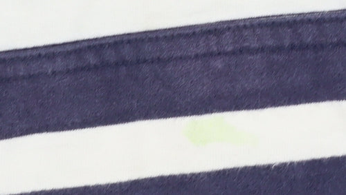 Mountain Warehouse Girls Striped Hoodie Blue 11-12 Years