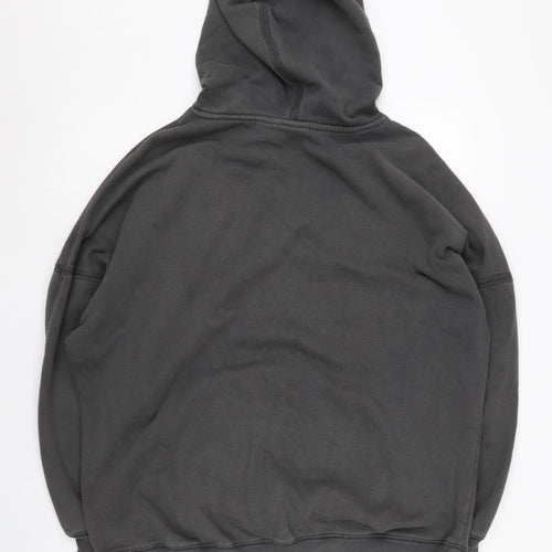 H&M Unisex S Black Coca-Cola Pullover Logo Hoodie