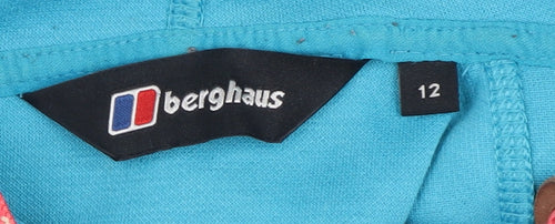 Berghaus Women's Blue Full Zip Hoodie Size 12