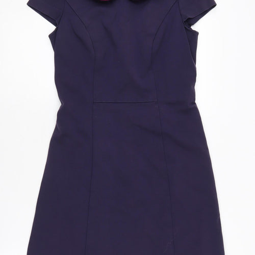 Boden Women's Blue A-Line Dress, Size 10