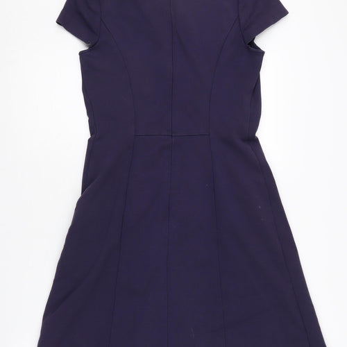 Boden Women's Blue A-Line Dress, Size 10