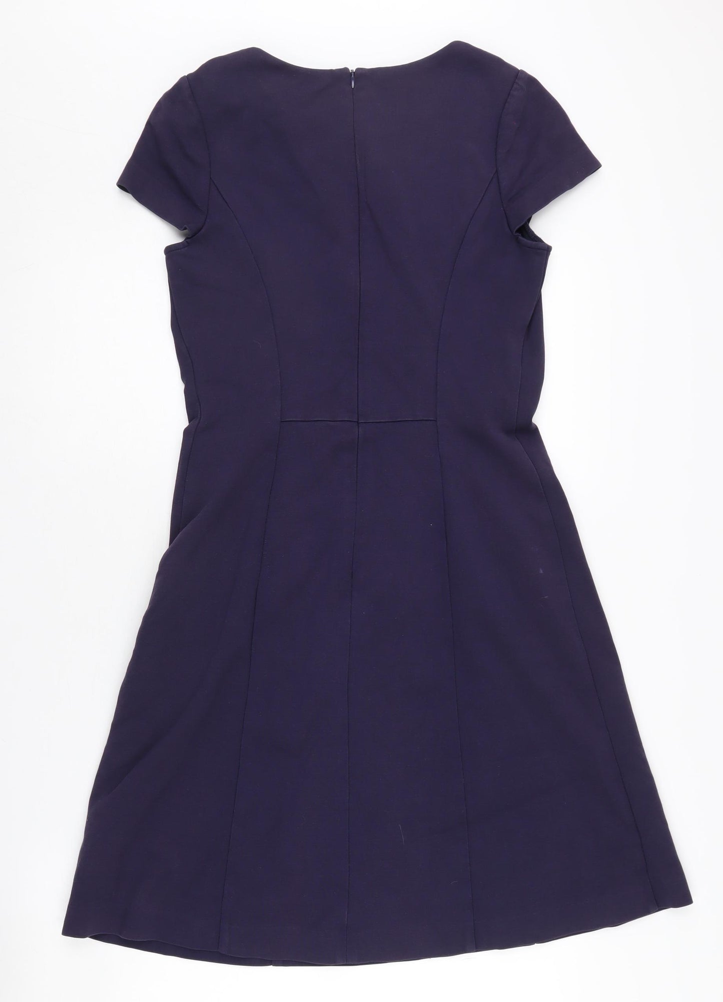 Boden Women's Blue A-Line Dress, Size 10