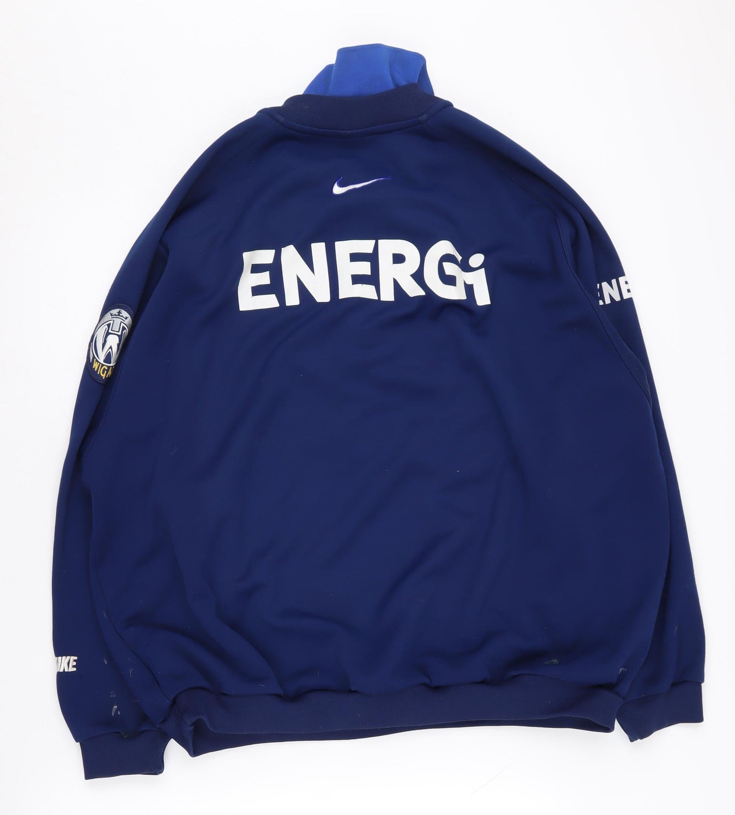 Nike Men's Blue XL 1/2 Zip Logo Sweatshirt