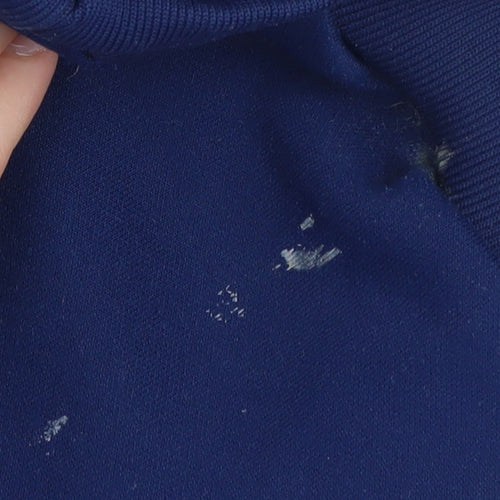 Nike Men's Blue XL 1/2 Zip Logo Sweatshirt