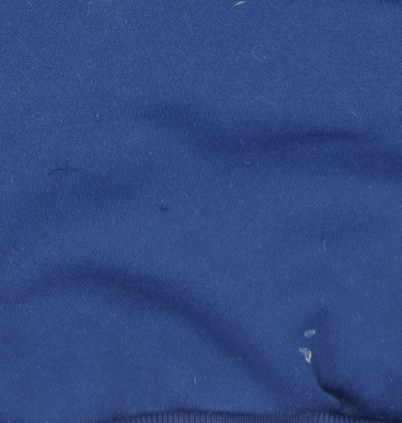 Nike Men's Blue XL 1/2 Zip Logo Sweatshirt