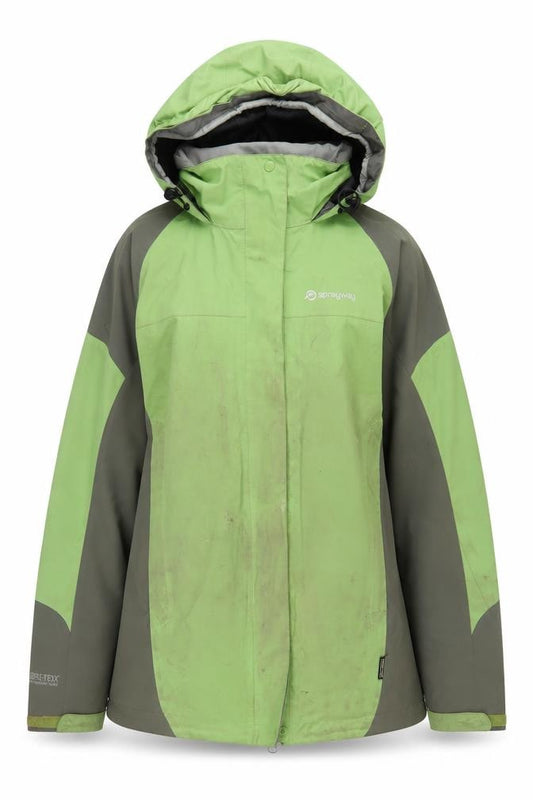 Front view of Sprayway Women's Green Ski Jacket, size 12