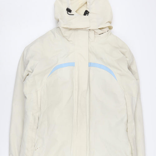Trespass Men's Beige Rain Jacket L Waterproof