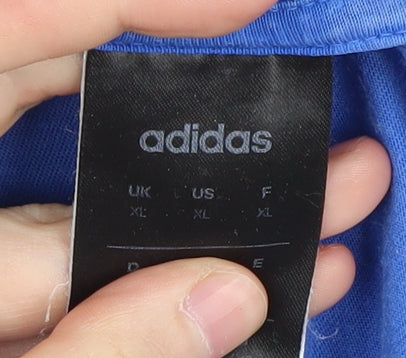 Adidas Men's Blue XL Graphic T-Shirt