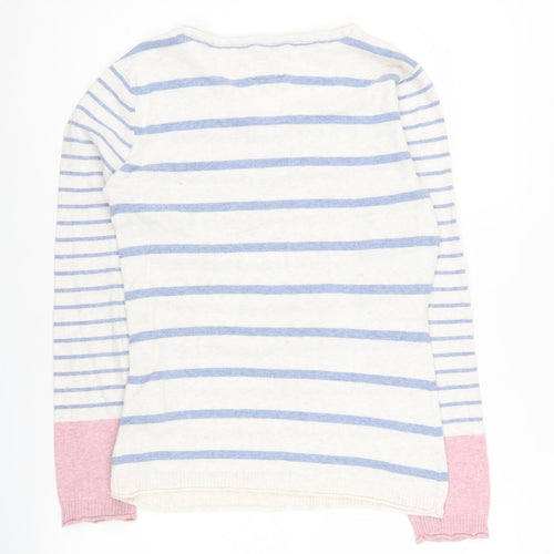 Debenhams Women’s Multicolour Striped Pullover Jumper, Size 10