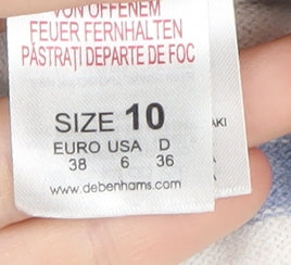 Debenhams Women’s Multicolour Striped Pullover Jumper, Size 10