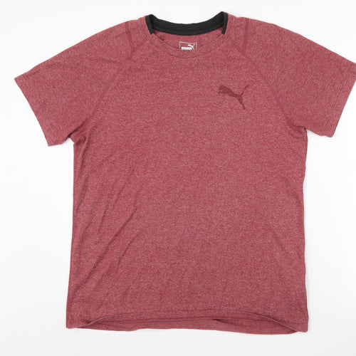 Puma Men's Red T-Shirt M | Gym & Training Activewear