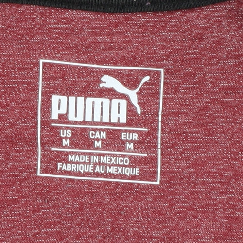 Puma Men's Red T-Shirt M | Gym & Training Activewear