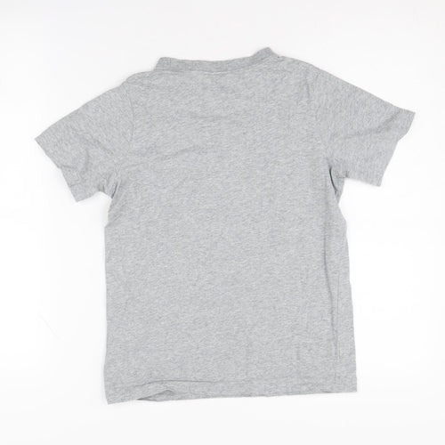 Nike Boys Grey Graphic Sports T-Shirt Size 11-12 Years