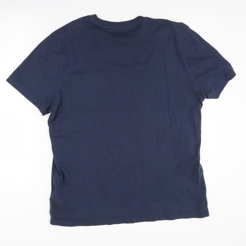 Penguin Men’s Blue Crew Neck T-Shirt Large