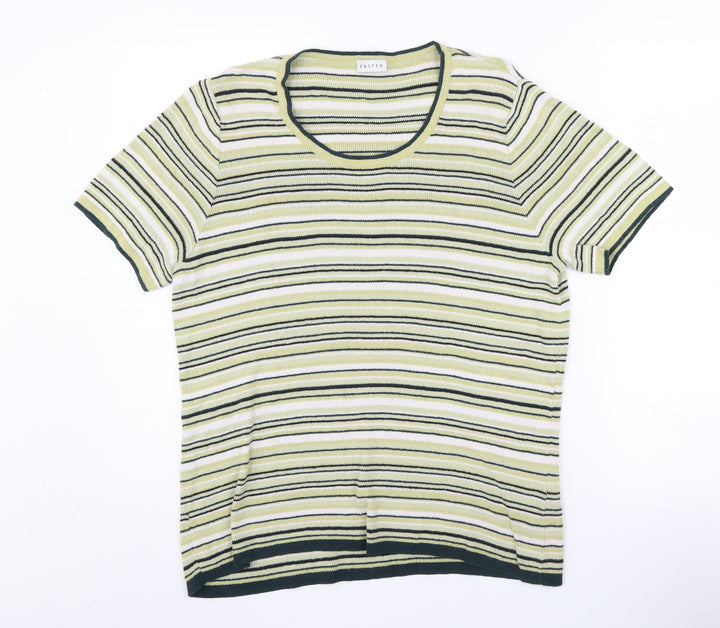Eastex Women's Striped Multicoloured Pullover Jumper Size 16