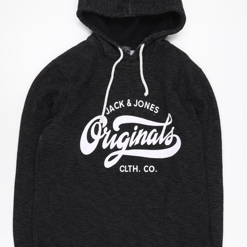 Jack & Jones Men's Black XL Pullover Hoodie