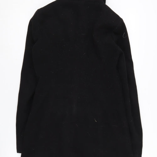 Jacqueline de Yong Women's Black Mid-Length Coat XS