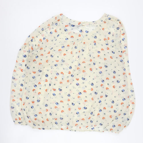 Dorothy Perkins Women's Floral Blouse Size 18 Multicoloured
