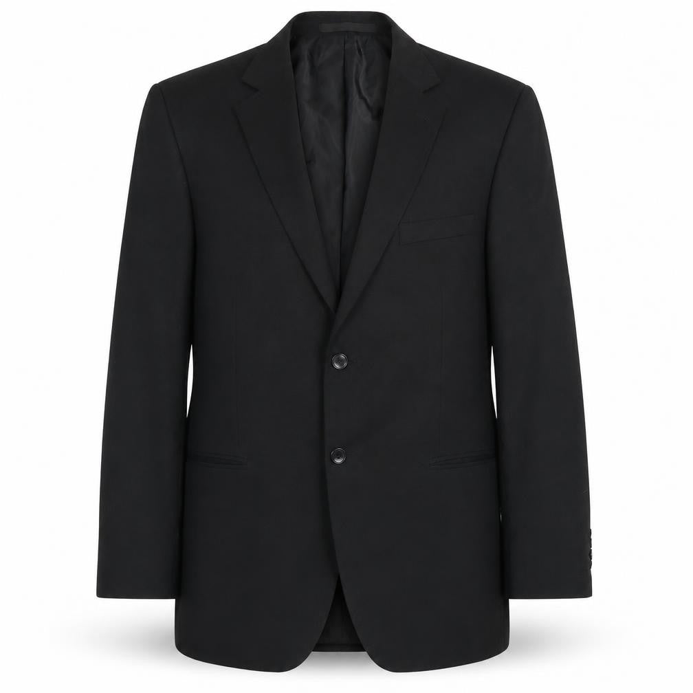Front view of Marks & Spencer Men's Black Blazer, size 42R, Formal Jacket
