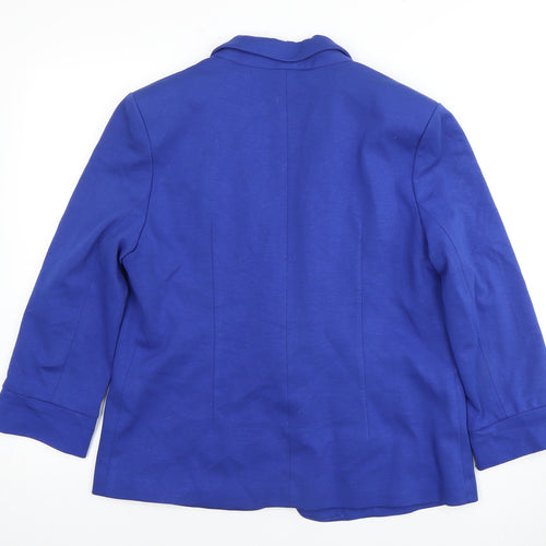 Missi London Women's Blue Blazer Size 14