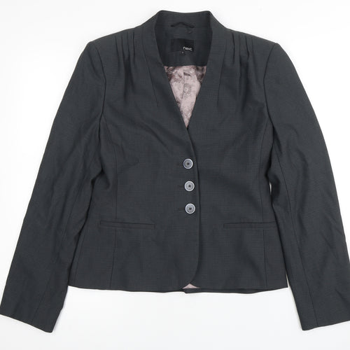 Next Women's Black Suit Jacket Size 12
