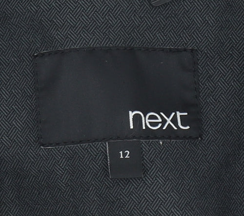 Next Women's Black Suit Jacket Size 12