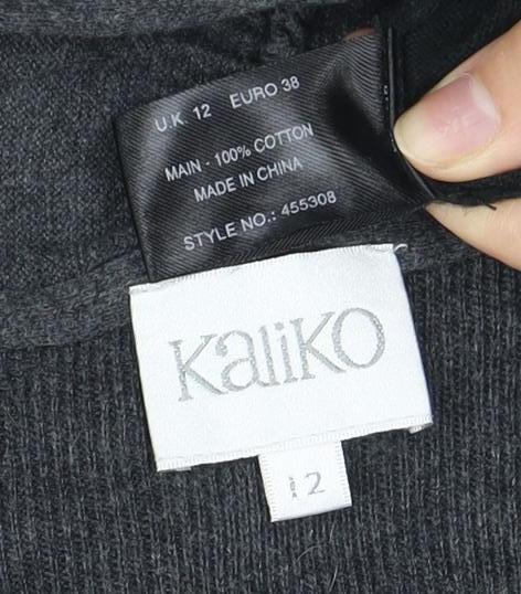 Kaiko Women's Black Cardigan Size 12