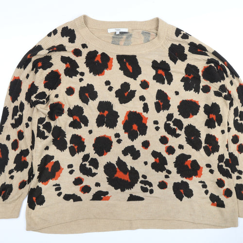 Next Women's Multicoloured Animal Print Jumper, Size L