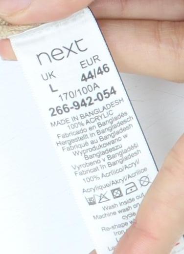 Next Women's Multicoloured Animal Print Jumper, Size L