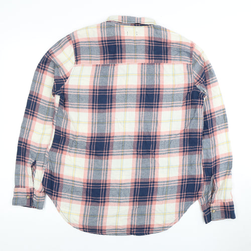 Hollister Women's Multicoloured Plaid Button-Up Shirt