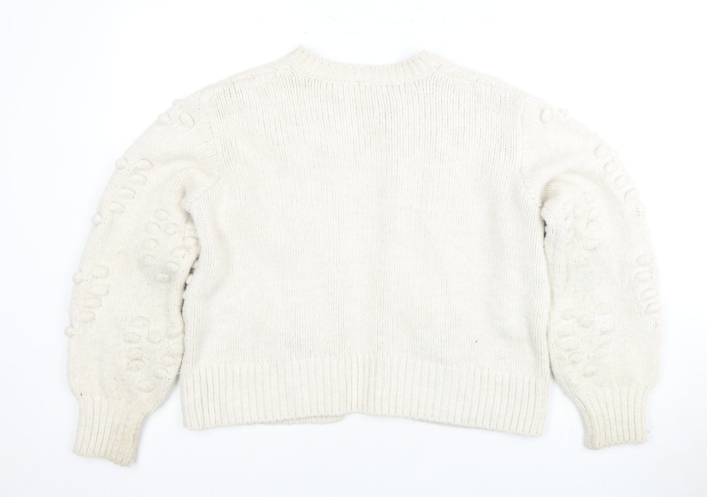 River Island Women’s Ivory Floral Cardigan - S