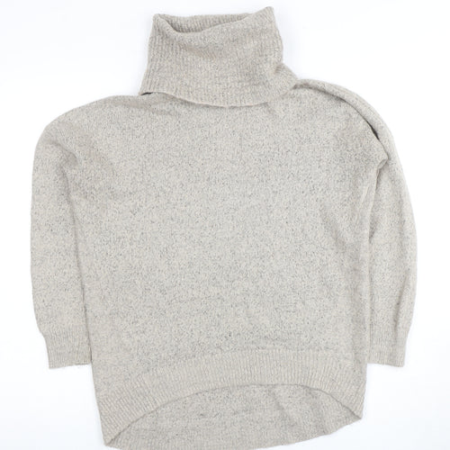 Wallis Beige Roll Neck Jumper, Women, Size 10