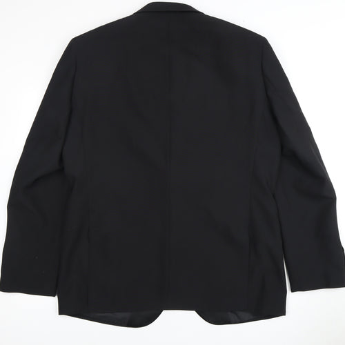 Charlton Gray Men's Black Tuxedo Blazer 44L
