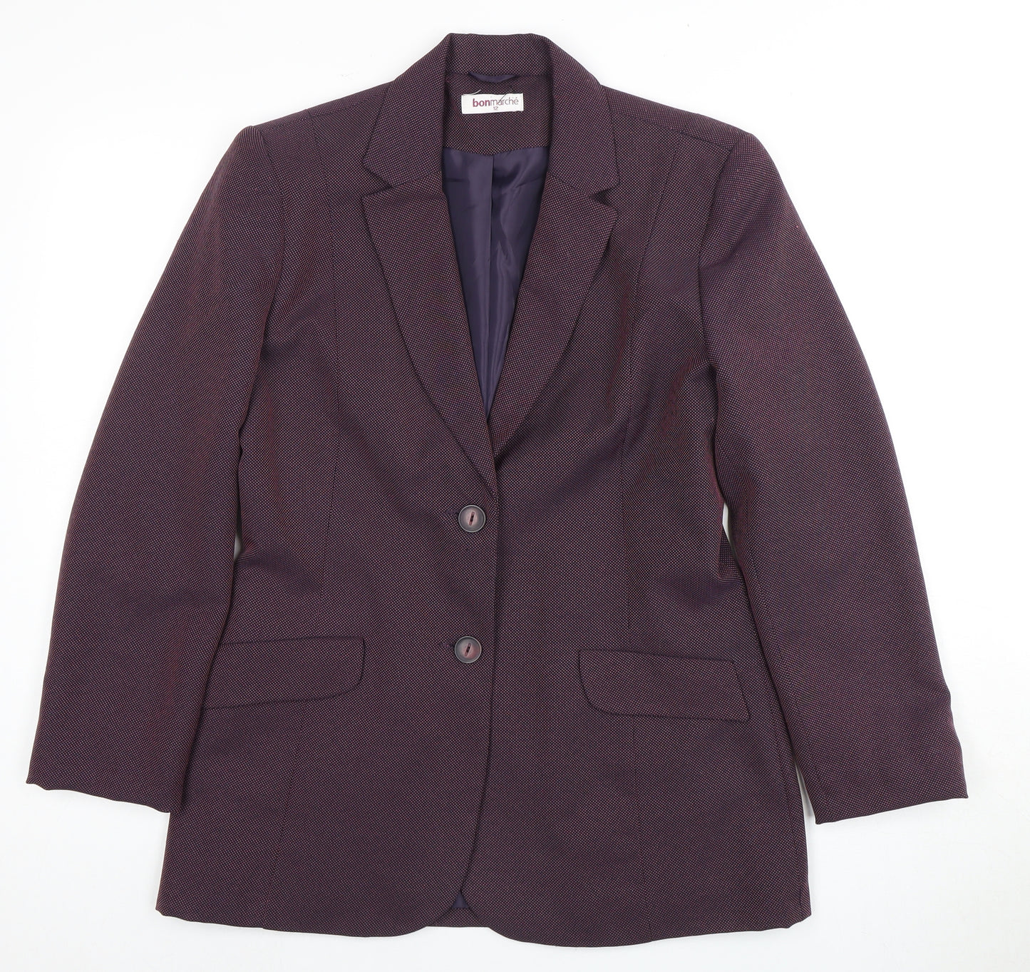 Bonmarché Women's Blazer Size 12 Polyester
