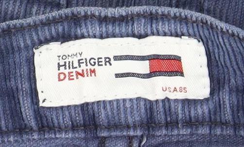 Tommy Hilfiger Women’s Blue A-Line Midi Skirt, Size S