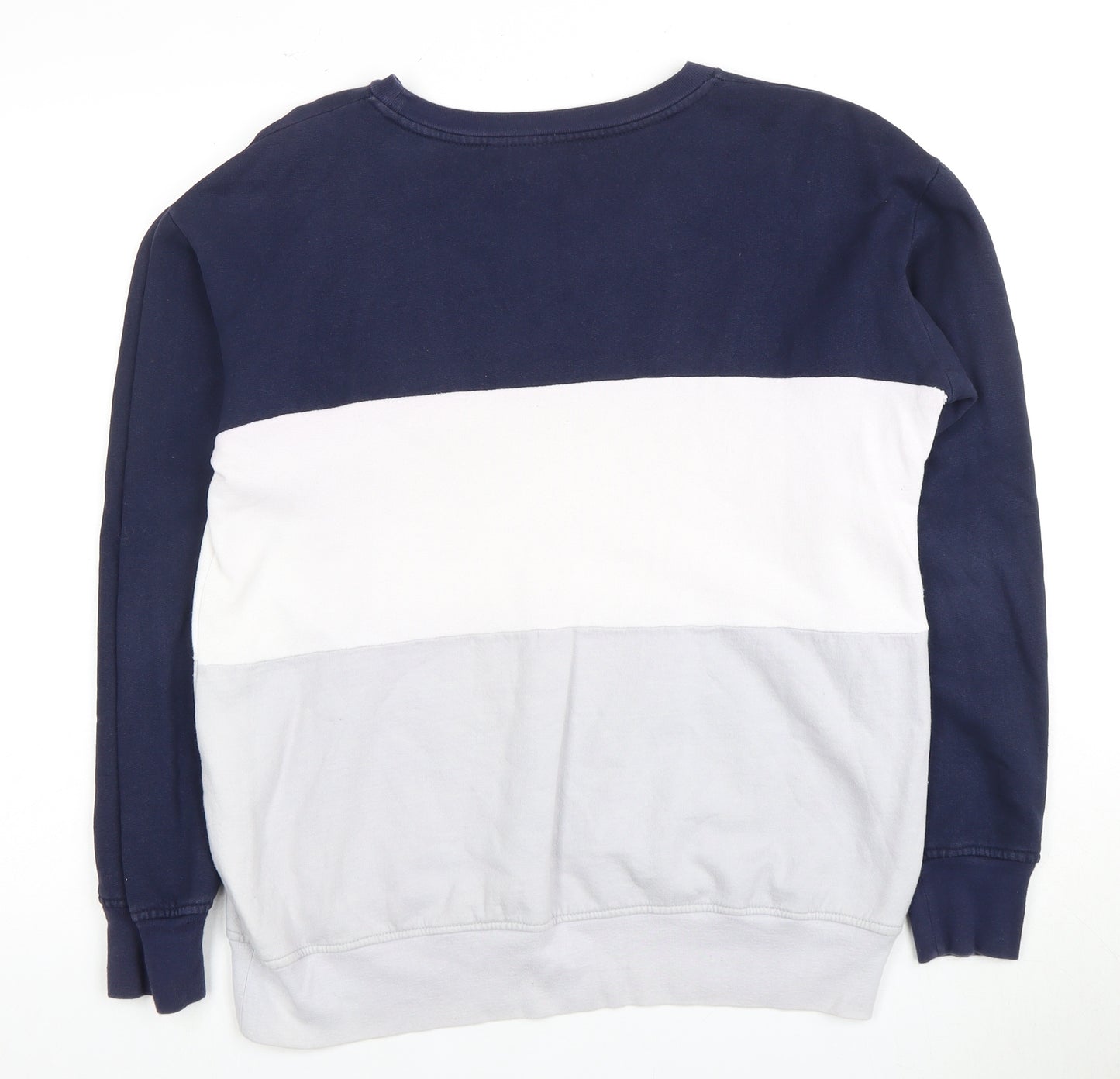 Nicce Men's Blue Crew Neck Pullover Sweatshirt M