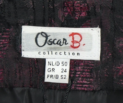 Oscar B Women's Multicoloured Blazer Size 22