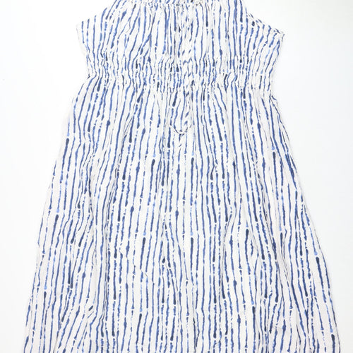 Marks and Spencer Women's Striped Scoop Neck Dress, Size 12