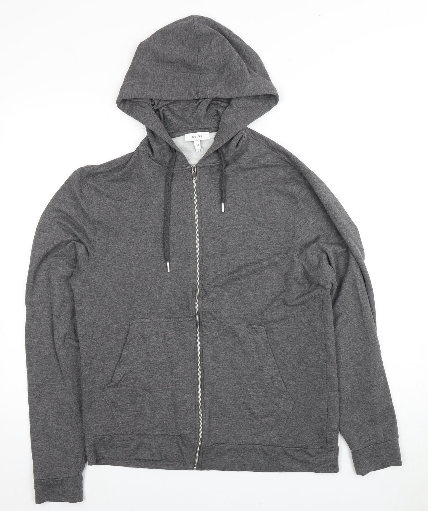 Reiss Men's Grey Full Zip Hoodie M