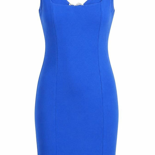 Zara Women’s Blue Midi Sheath Dress S Summer