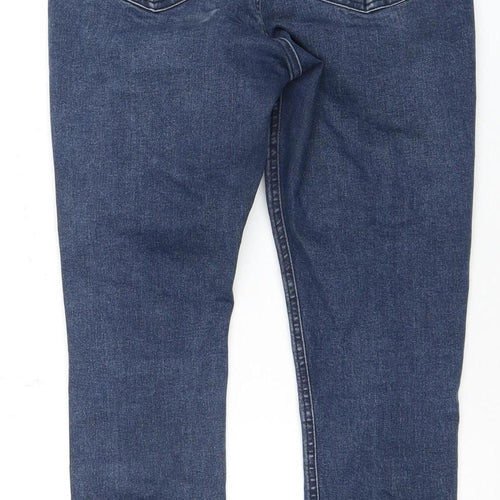 Topshop Women's Blue Skinny Jeans Size 10
