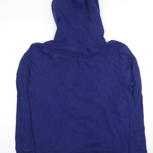 Aeropostale Men's Blue Hoodie M Pullover Logo