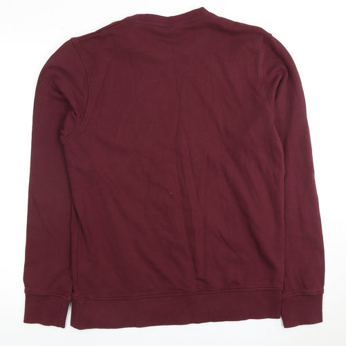 Jack & Jones Men's Red Medium Christmas Sweatshirt