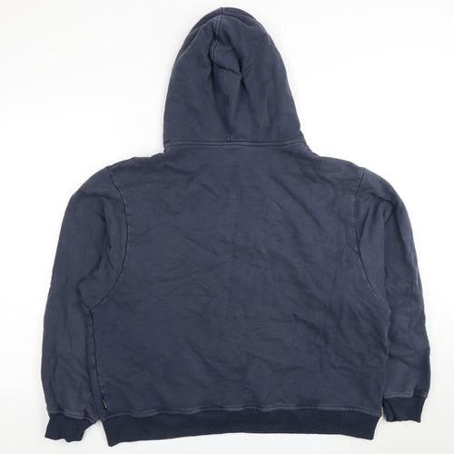 Unisex Blue Pullover Hoodie, Large, Casual Style