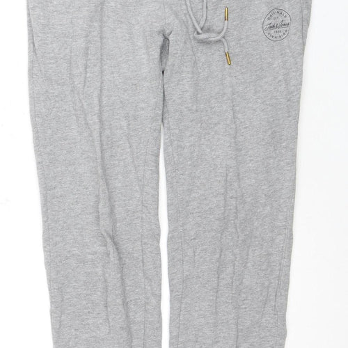Jack & Jones Men's Grey Jogger Trousers, Size S