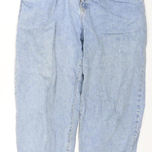 Zara Women's Blue Boyfriend Jeans Size 2