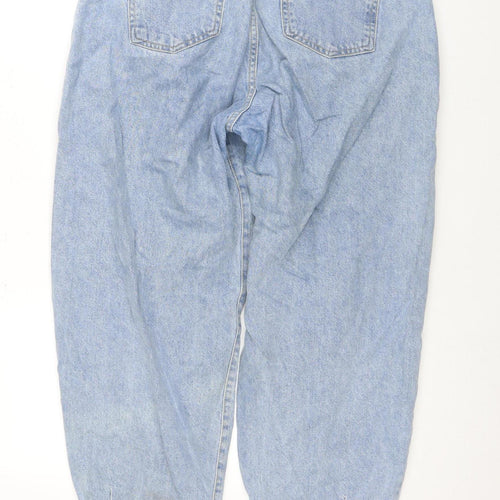 Zara Women's Blue Boyfriend Jeans Size 2