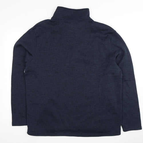 Atlas For Men Blue 2XL 1/2 Zip Sweatshirt for Men