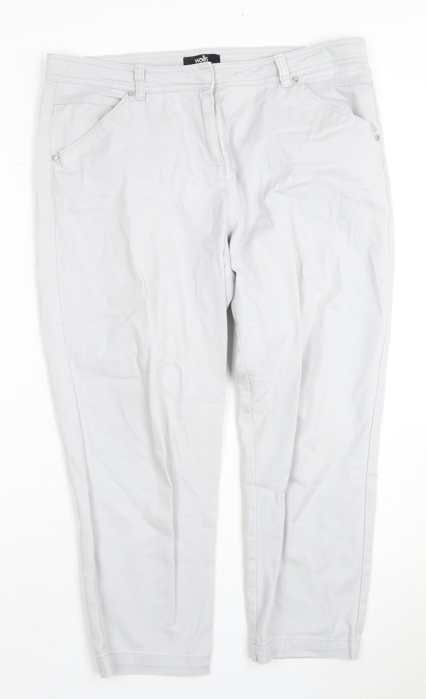 Wallis Women's White Jeans Size 12